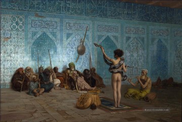  araber - die Schlange Charmer griechisch Araber Orientalismus Jean Leon Gerome